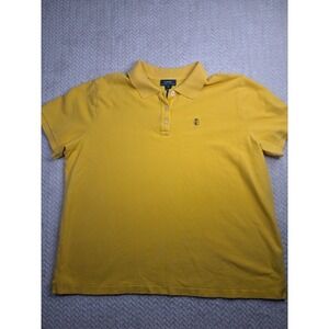 Lauren Ralph Lauren Women's Yellow Polo Shirt Classic Crest Logo‎ 3XL